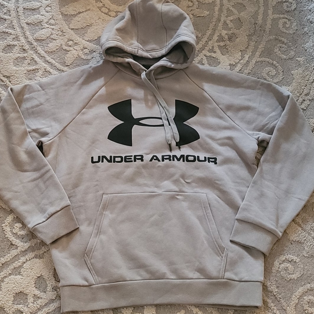 Under Armour Rival Fleece Logo Hooded Sweatshirt L